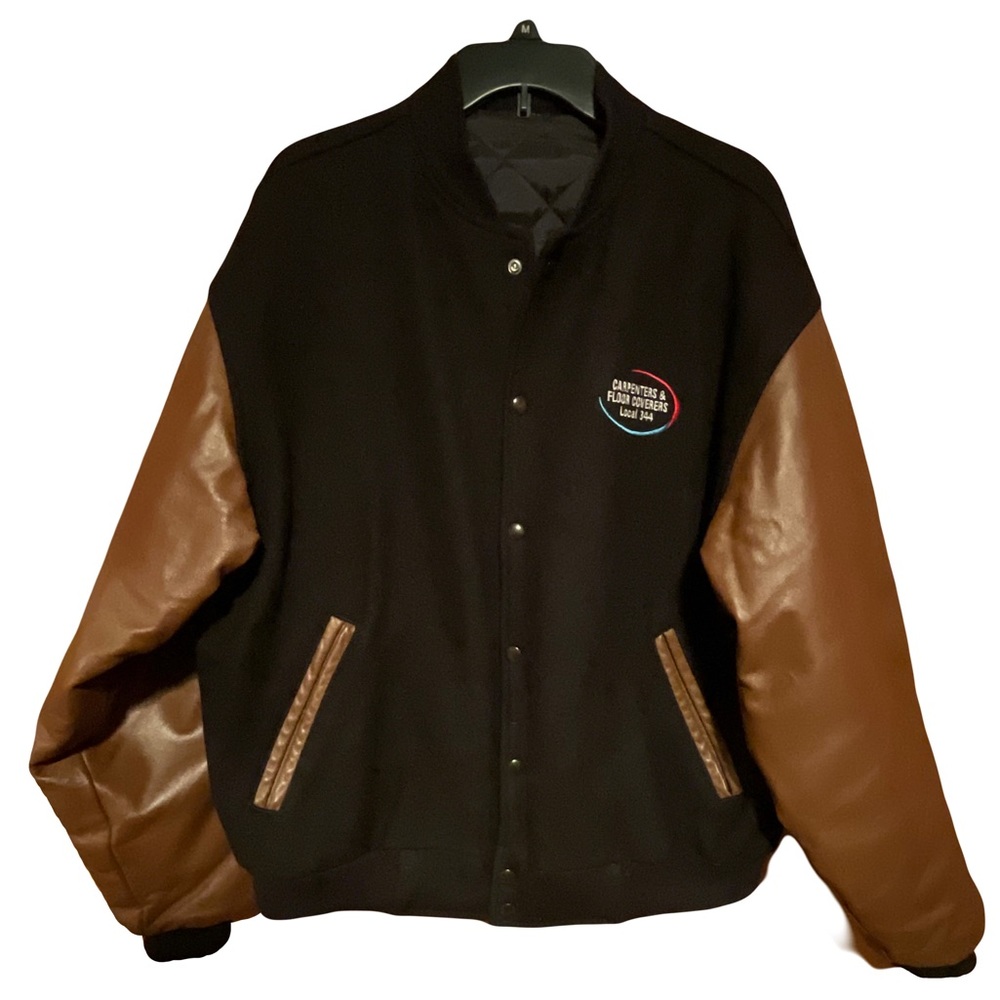 Heavy Duty Letterman Carpenter Jacket